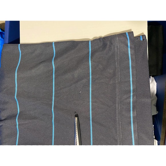 Footjoy Polo Shirt 2XL Black Blue Mens Bear Lake Polyester Golf Company Logo - Picture 8 of 15